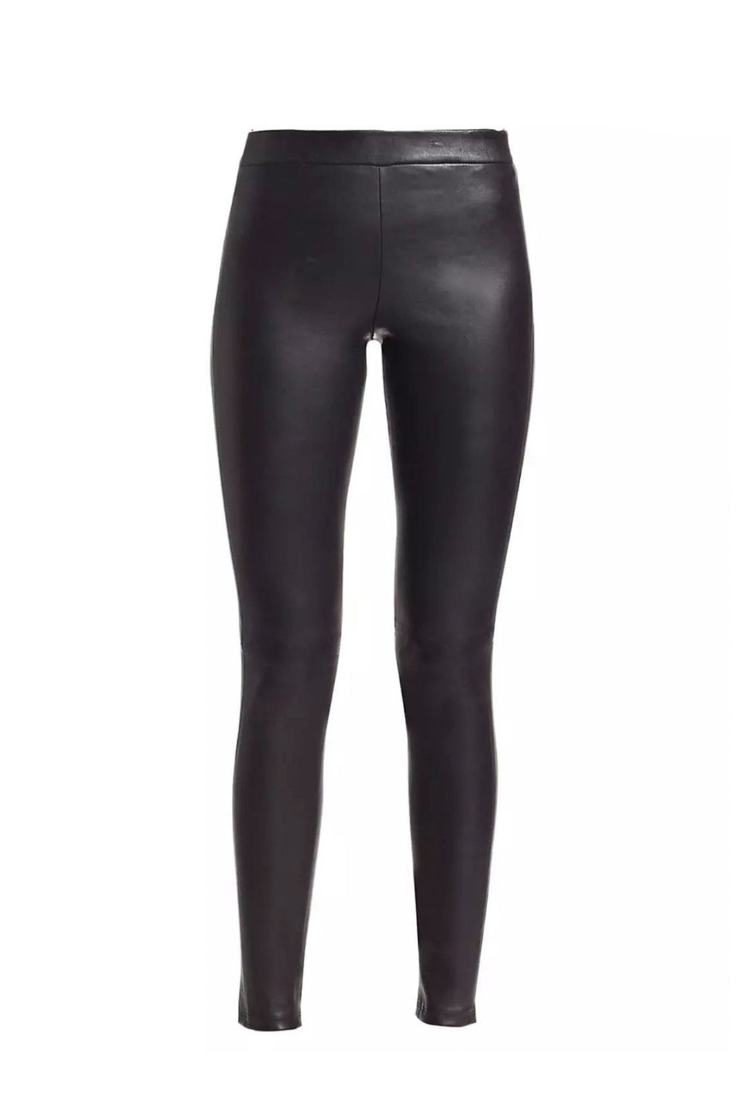 Fleece-Lined Faux Leather Leggings