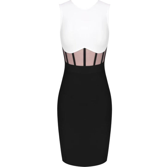 Color Block Bandage Dress